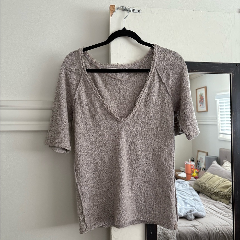 Free People Knit Tshirt